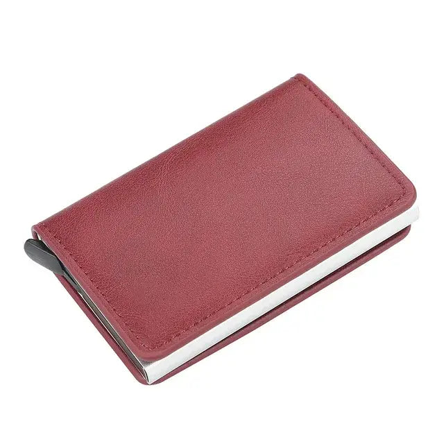 Sleek RFID Aluminum Wallet for Cards