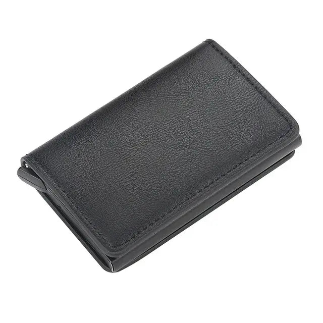 Sleek RFID Aluminum Wallet for Cards