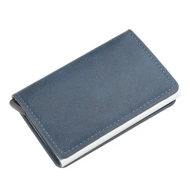 Sleek RFID Aluminum Wallet for Cards