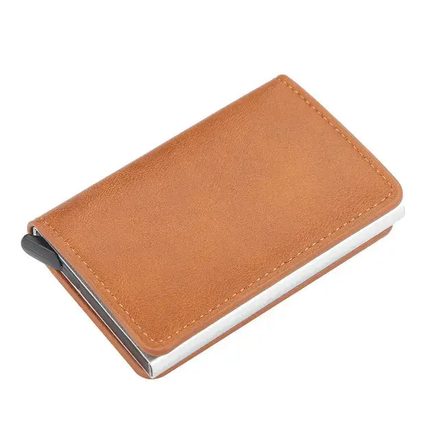 Sleek RFID Aluminum Wallet for Cards