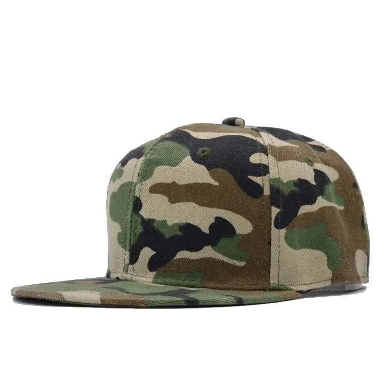 Snow Camo Baseball Cap