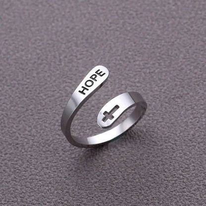 Love Faith Hope Rings for Men