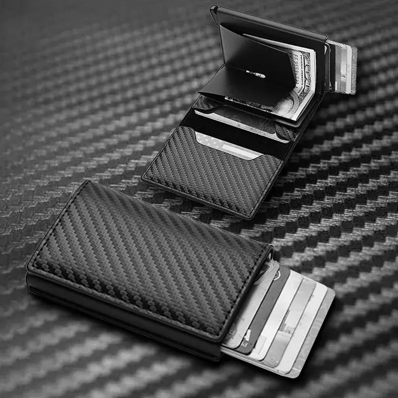 Sleek RFID Aluminum Wallet for Cards