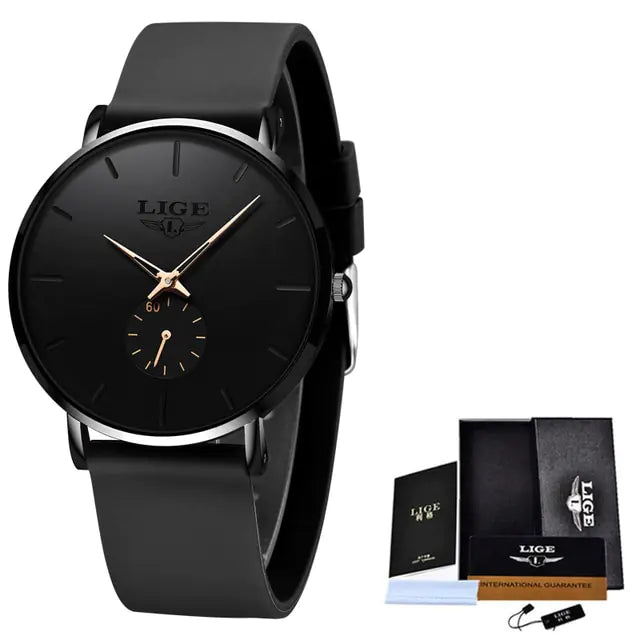 LIGE New Fashion Mens Watches