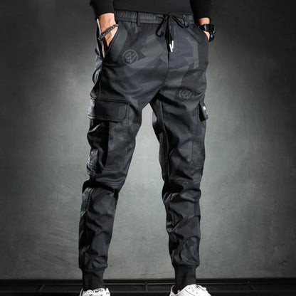 Multi-Pocket Camo Cargo Pants