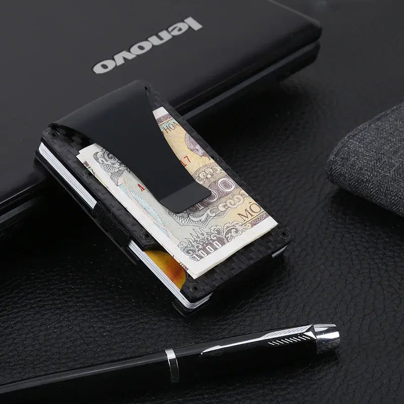 Carbon Fiber Slim Wallet for Men