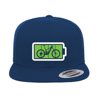 Full Charge Embroidered Flat Bill Cap