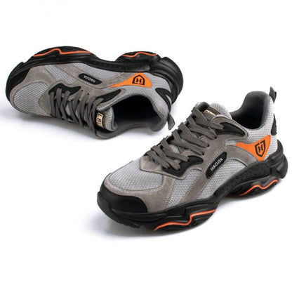 Men Steel Toe Safety Work Outdoor Shoes