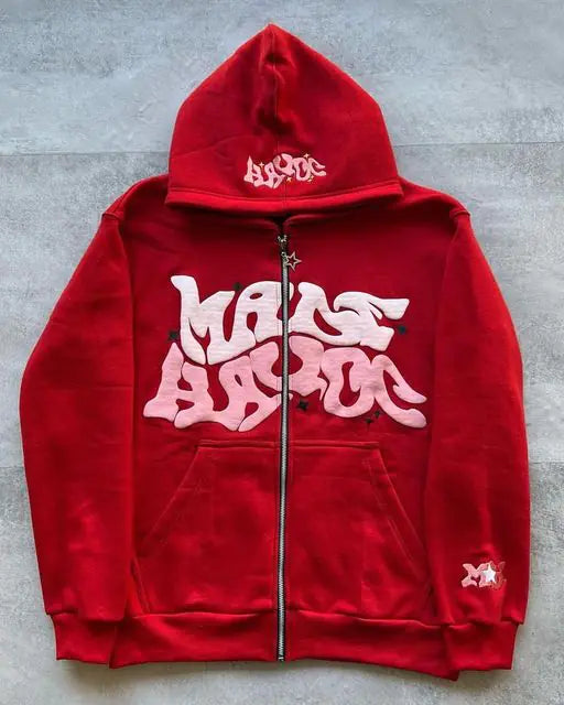 Hip Hop Men Hoodies Streetwear