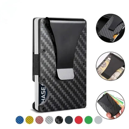 Carbon Fiber Slim Wallet for Men