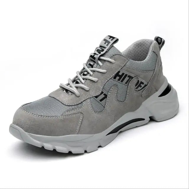 Men Steel Toe Safety Work Outdoor Shoes