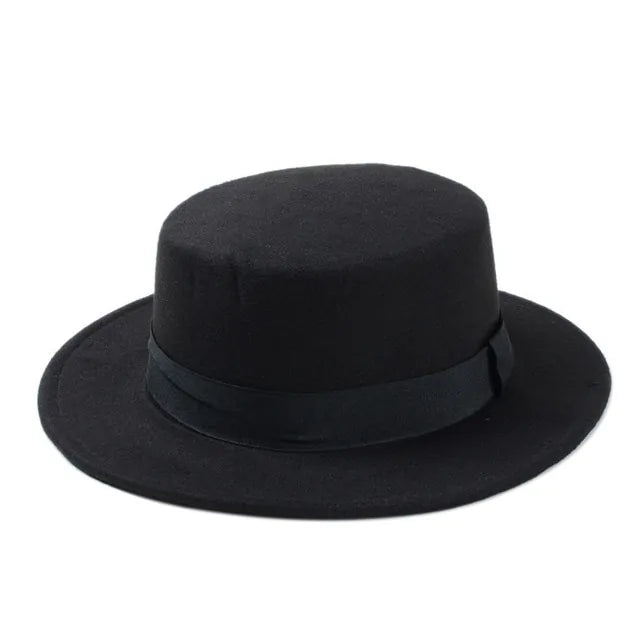 Flat Top Hat For Men