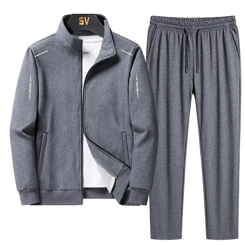 Sportswear Zipper Coat & Pants set