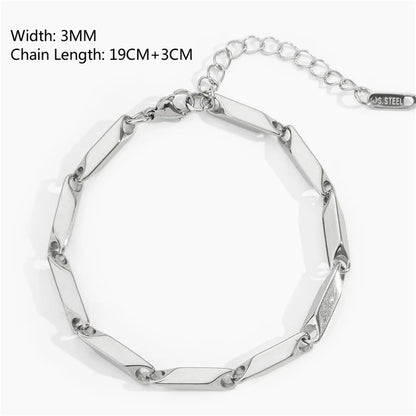 Hollow Double Chain Cross Pendant for Men