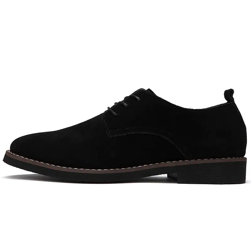 The Roxida - Suede Leather Oxford Casual Shoes For Men