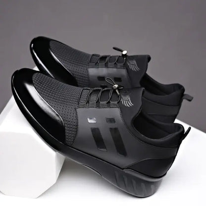 2024 Men's Shoes Quality Lycra+ Cow Leather Shoes Brand