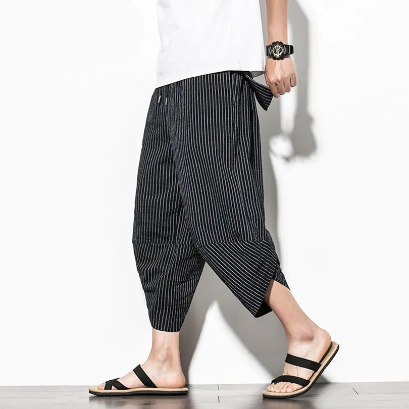 Chinese Style Casual Pants Men