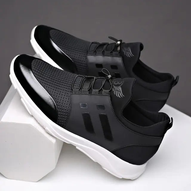 2024 Men's Shoes Quality Lycra+ Cow Leather Shoes Brand