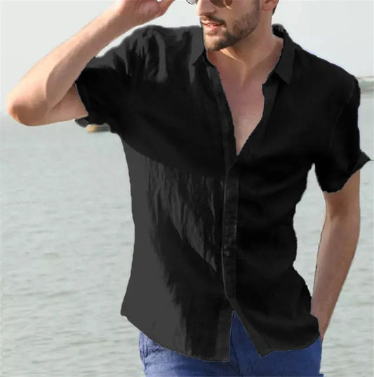 Summer Short-Sleeved Men's Shirts