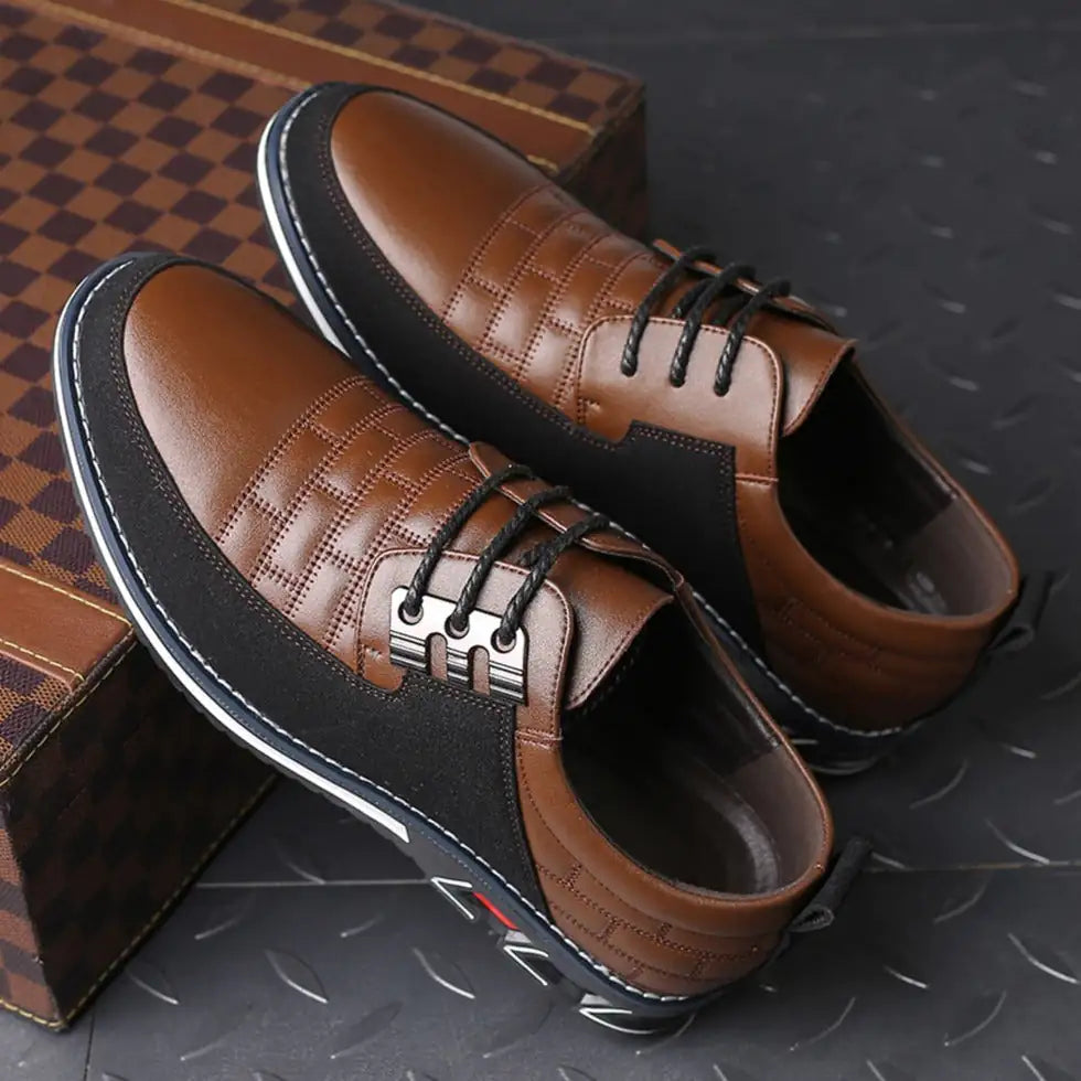 Derby Sport Leather Shoes