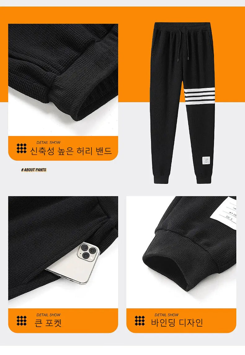 2024 Tracksuit Men 3-Piece Set