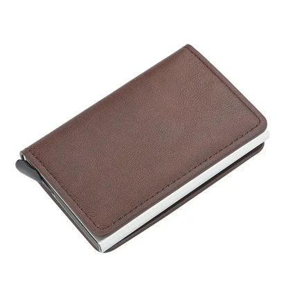 Sleek RFID Aluminum Wallet for Cards