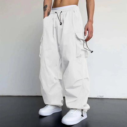 Harajuku Cargo Parachute Pants