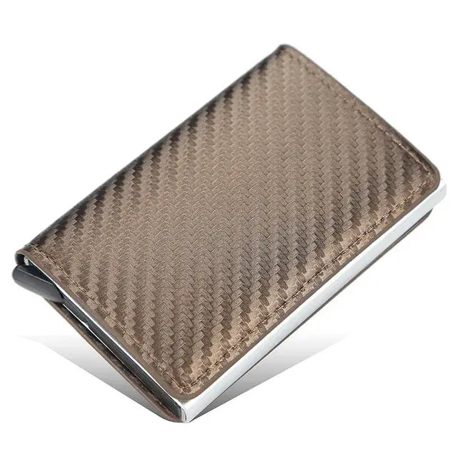 Sleek RFID Aluminum Wallet for Cards