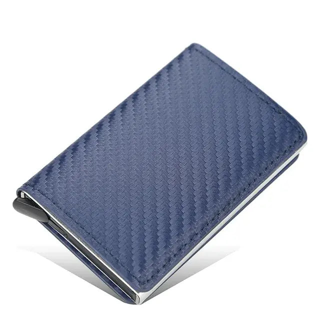 Sleek RFID Aluminum Wallet for Cards